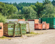 Herbst Entsorgung - Muldencontainer